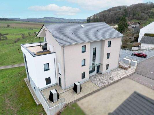 Neubauwohnung mit Weitsicht im Erdgeschoss