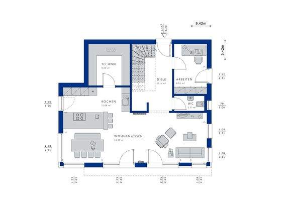 Grundriss EG