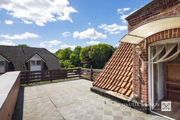 Tolle Dachterrasse für Sommerabende