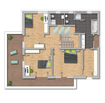 Grundriss Obergeschoss