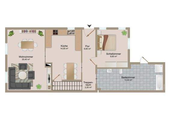 Grundriss Erdgeschoss