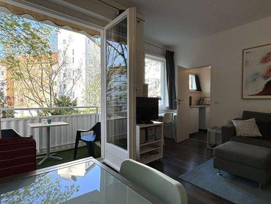 Blick Richtung Balkon