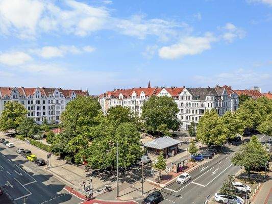 Ausblick aus Wohnzimmer