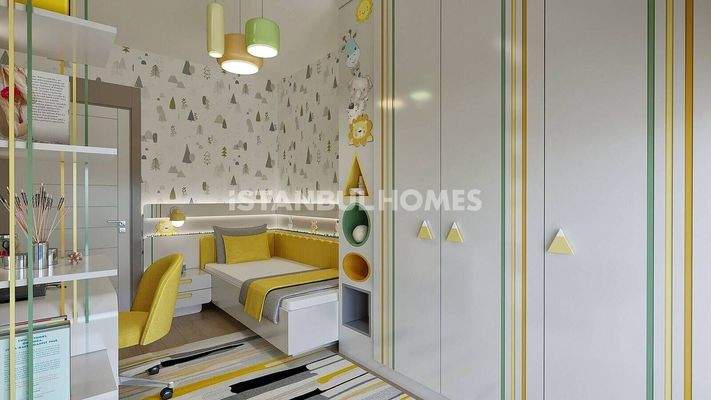 Chic Flats in a Comprehensive Project in Avcilar Istanbul