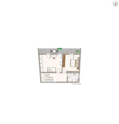 Grundriss Obergeschoss möbliert