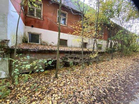 Rückansicht zum Stall