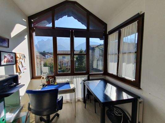 Arbeitsplatz in der Galerie