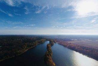 Vogelperspektive Umgebung 