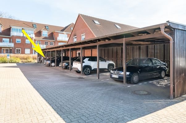 Stellplatz im Carport