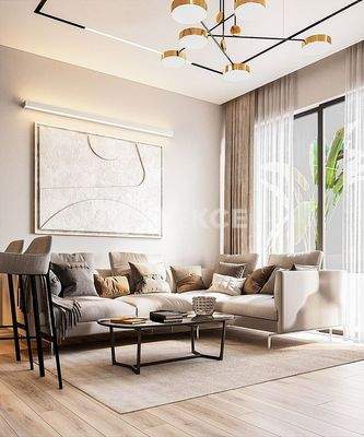 Apartments in a Complex Close to the Airport in Antalya