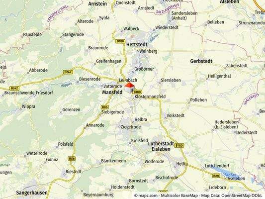 Geolyzer Kartenausschnitt