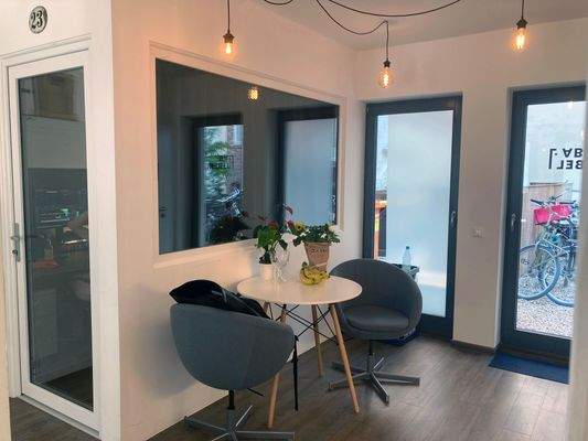 Blick von Raum 1 zu Raum 2