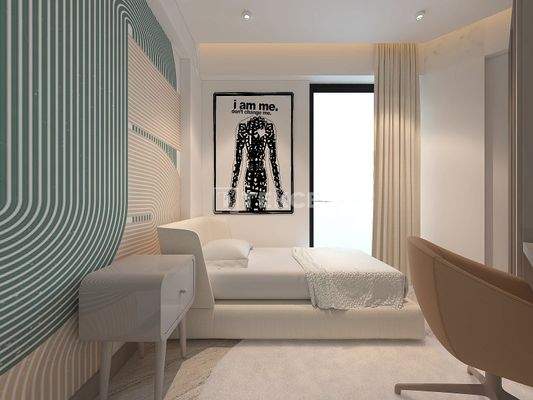 Apartments in Gated Community with Pool in Altıntaş, Antalya