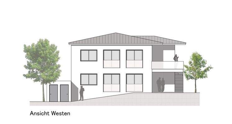Ansicht Westen