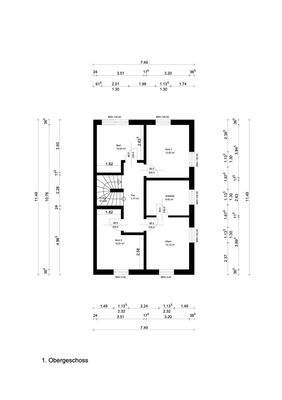 Haus 4 Grundriss Obergeschoss