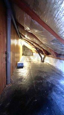 Lagerfläche in der Dachschräge