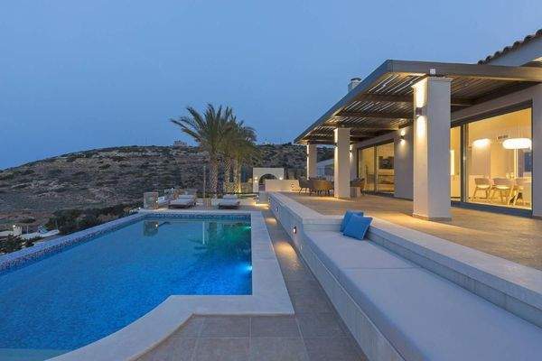 Kreta, Mochlos: Traumhafte Luxusvilla in einer ruhigen Bucht zum Verkauf