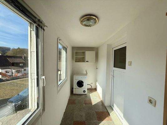 Wasch- und Abstellraum