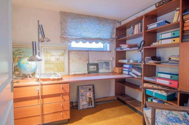 Arbeitsbereich im Souterrain