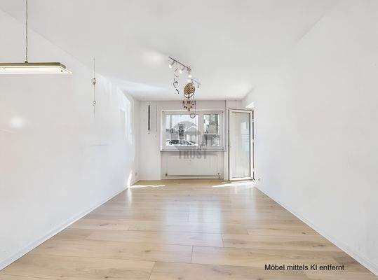 Wohnzimmer (mittels KI geleert)