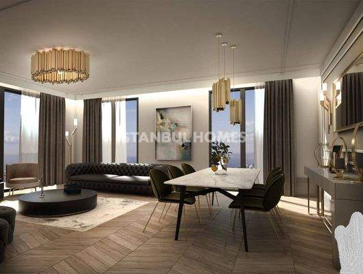 Lake View Properties Near the Main Road in Istanbul Buyukcekmece