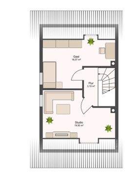 Grundriss Dachgeschoss