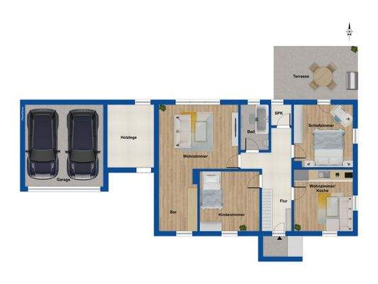 Grundriss - Erdgeschoss