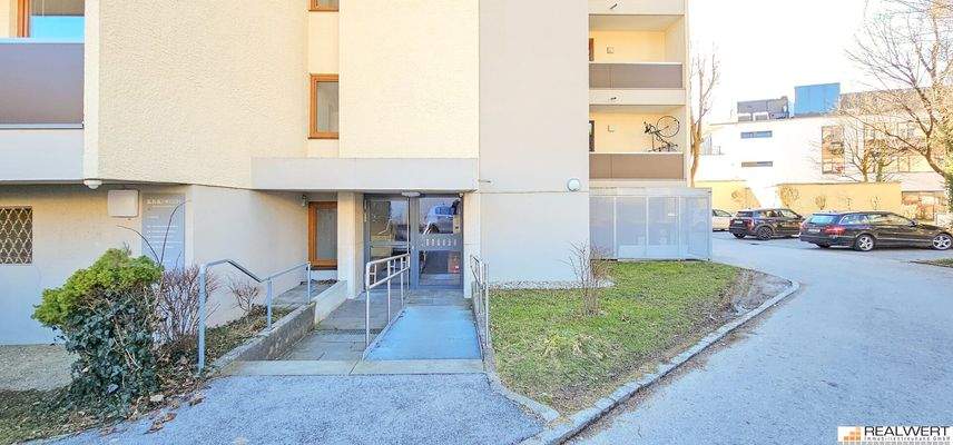 Ansicht barrierefreier Zugang