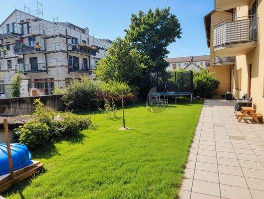 Garten zur Alleinnutzung - (KI generiert)