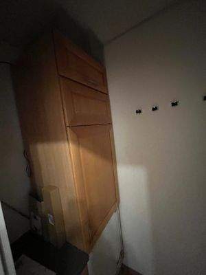 Kühlschrank im Abstellraum