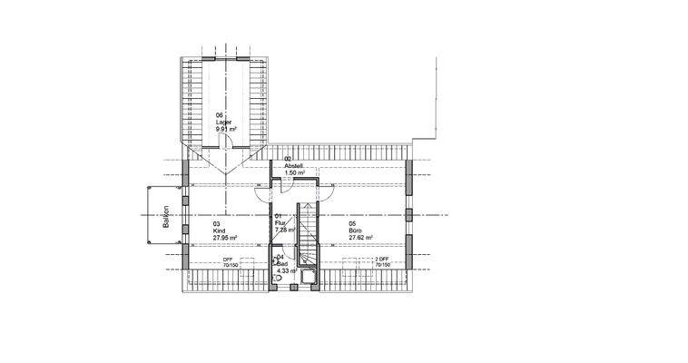 Grundriss Dachgeschoss