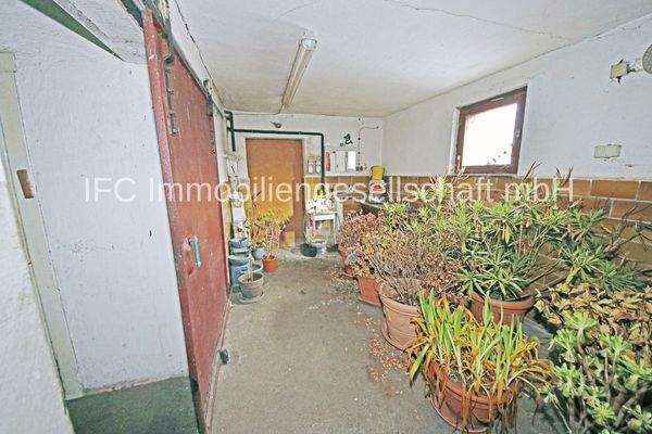 Abstellraum im Nebengelass