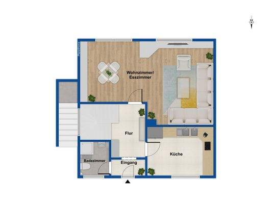 Grundriss Erdgeschoss