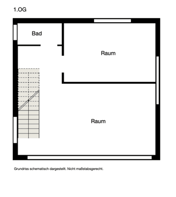 Grundriss 1. Obergeschoss