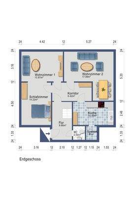 Grundriss Erdgeschoss