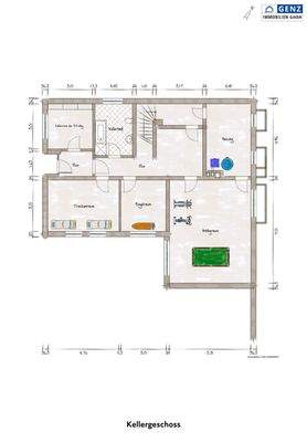 Grundriss Kellergeschoss