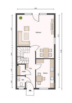 Grundriss Erdgeschoss