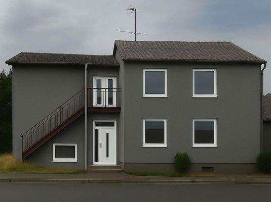 KI-bearbeitete Seitenstraße