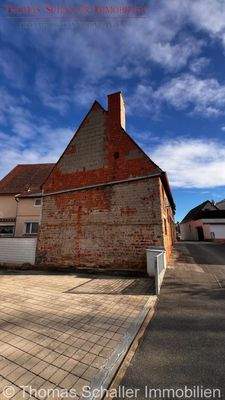 Scheune - Seitenansicht hinten  