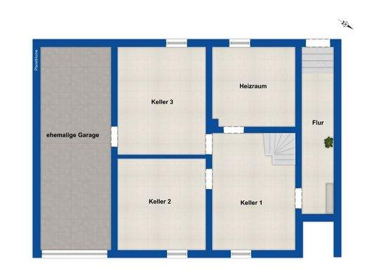 Grundriss Kellergeschoss