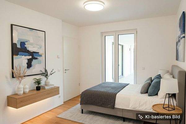 Schlafzimmer visualisiert