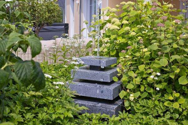 Wasserspiel im Detail