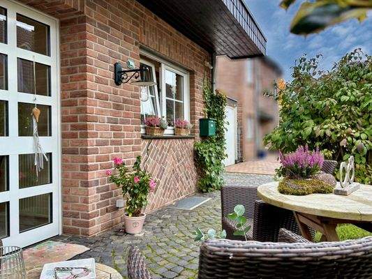 Hübscher Freisitz vor der Haustür