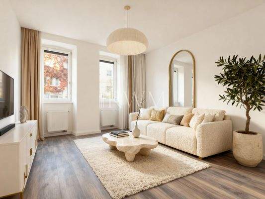 Visualisierung Wohnzimmer