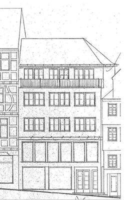 SW032_Hausansicht Zeichnung