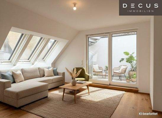 Wohnzimmer - KI bearbeitet