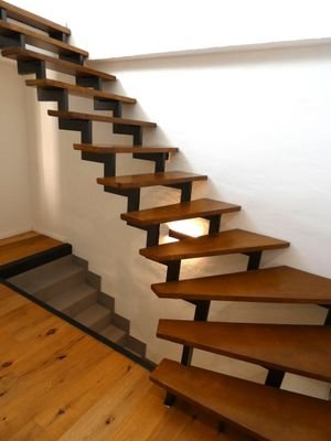 Treppe zum Studio