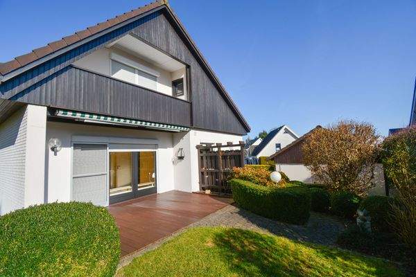 Hausansicht vom Garten