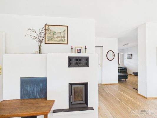 Kamin Esszimmer