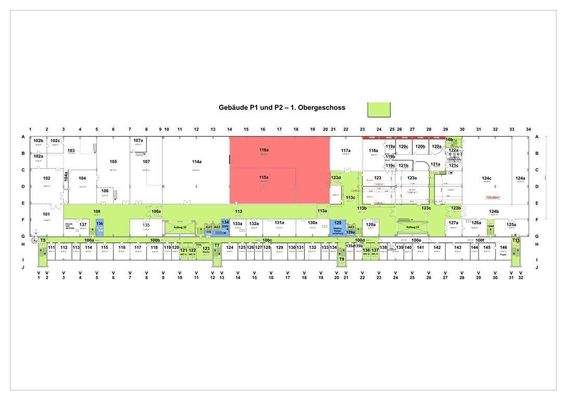 Flächen rot markiert